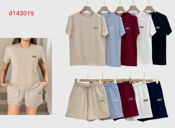 Komplet damskie Roz M/L-XL-2XL, Mix Kolor Paczka 12 szt 1